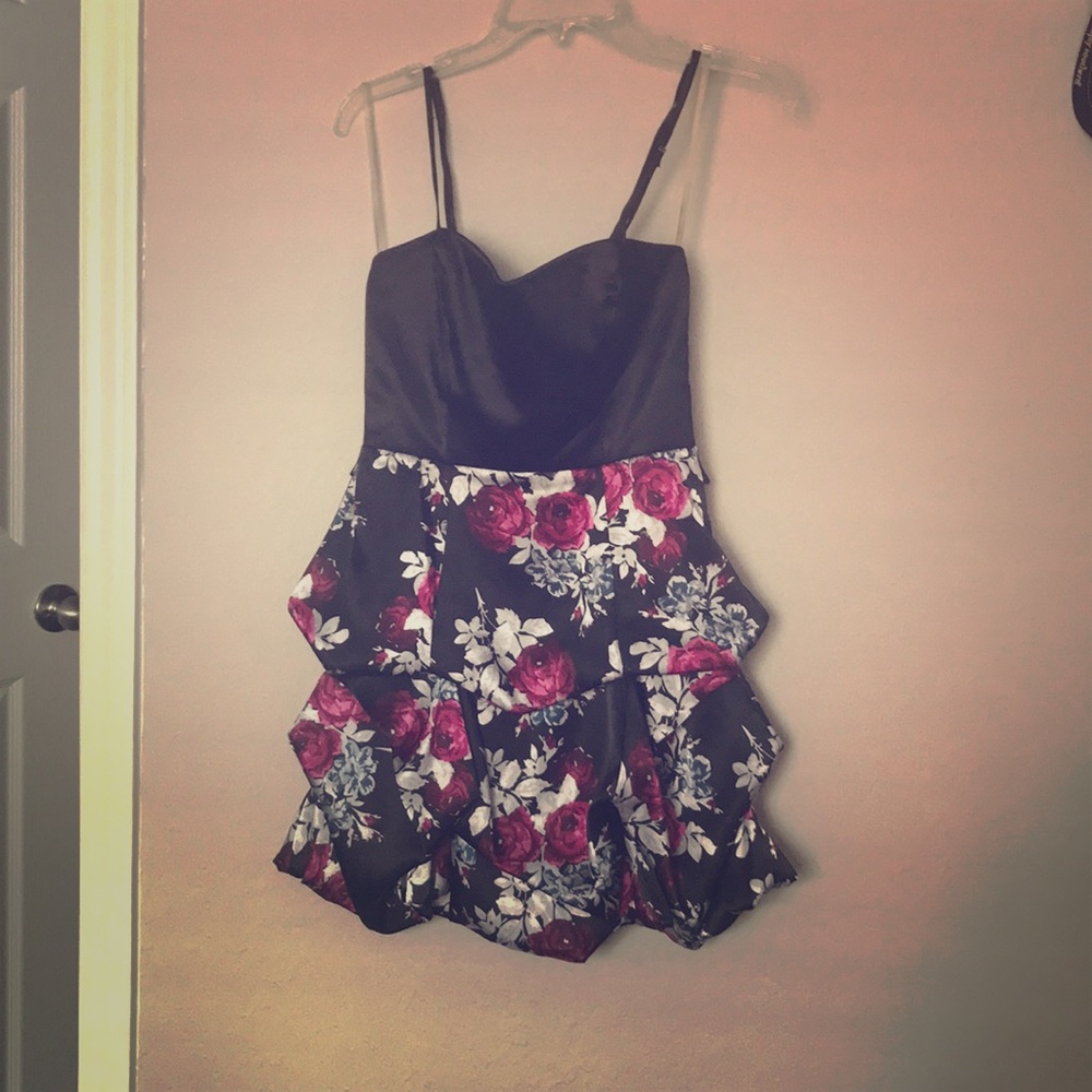 Floral mini dress